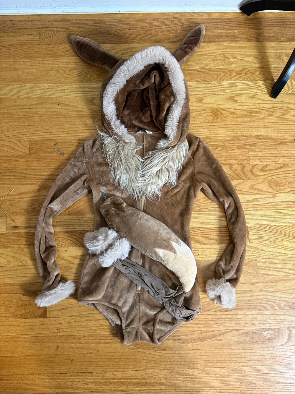 MoBunny Eevee Cosplay Costume Set Size Medium Brown Plush Pokémon Inspired
